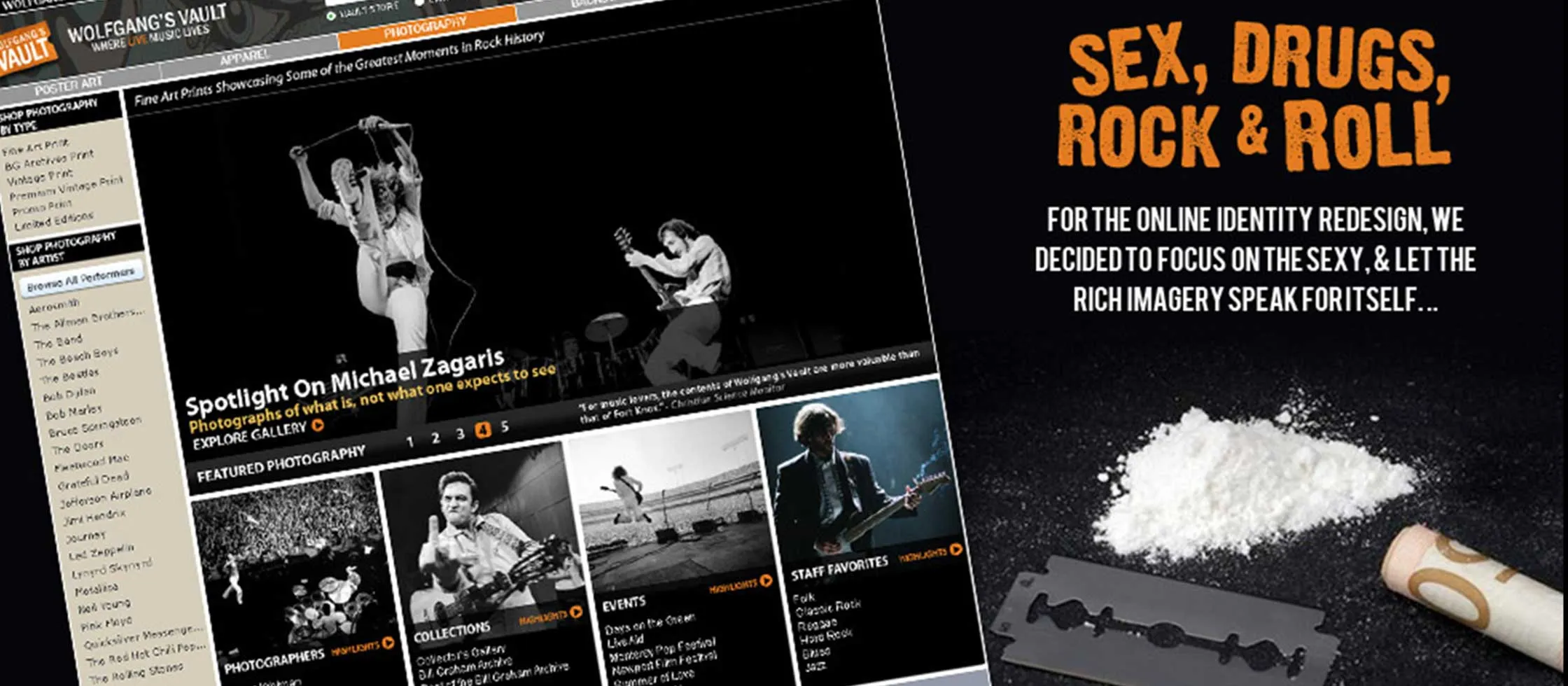 The Zune Zone microsite and the Daytrotter Mobile Studio site presented by Seagate, with Bacardi B Live sessions